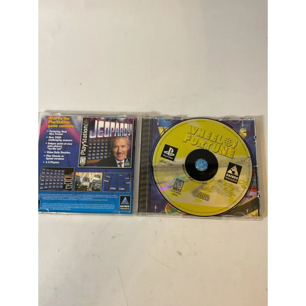 Wheel of Fortune (Sony PlayStation 1, 1998) Complete In Box. -- CIB